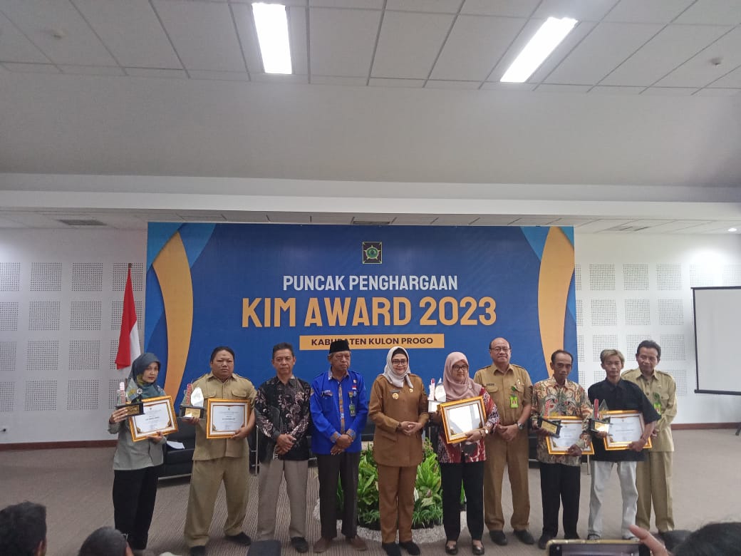KIM Cetho Hargorejo Raih Penghargaan pada KIM Award 2023 Kabupaten Kulon Progo